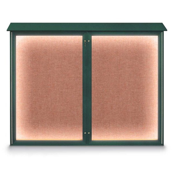 Double Door Enclosed Indoor Letterboard